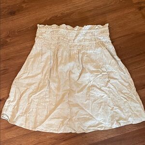 Cream Women's Skirt